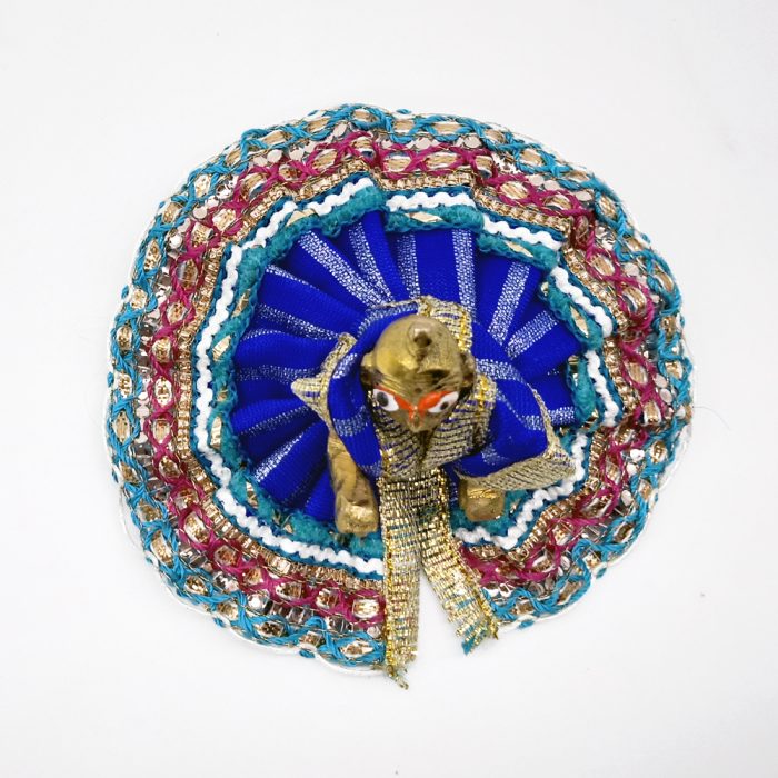 Laddu Bal Gopal with Beautiful Poshak - Image 4