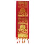 Namo Border Zari  Kanduva (Red)  (Pack of 2)