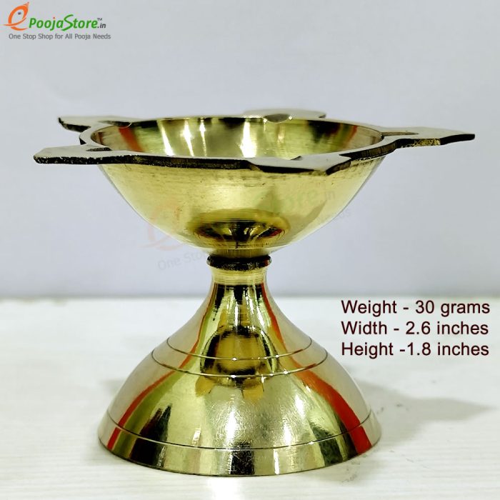 Brass Daily Puja Diyas