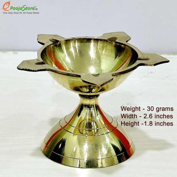 Brass Daily Puja Diyas - Image 2