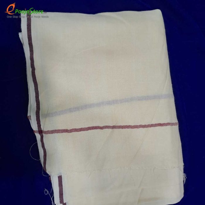 Nara Pattu Dhothi with out Angavastram - Image 2