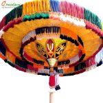 Temple Umbrella / Utsava Umbrella / Temple Kovli Kadai For God with Double Layered - Image 5