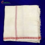 Nara Pattu Dhothi With Rudraksha Border - Image 2
