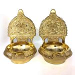 Shanku Nama Chakra Brass Diyas - Image 2