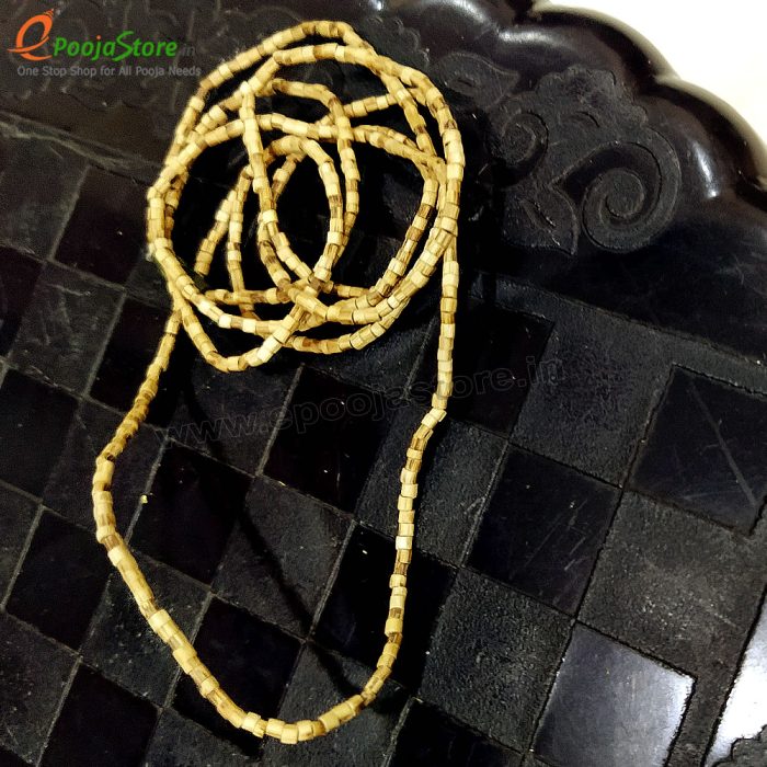 Natural Tulasi Kanthi Mala / Basil Mala / Vaishnava Tulasi Mala