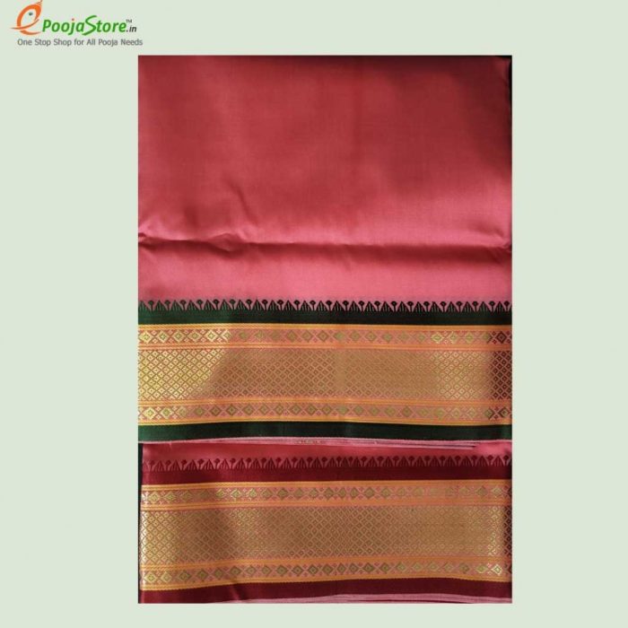 Art Silk Dhothi With Big Border (9*5) - Image 6