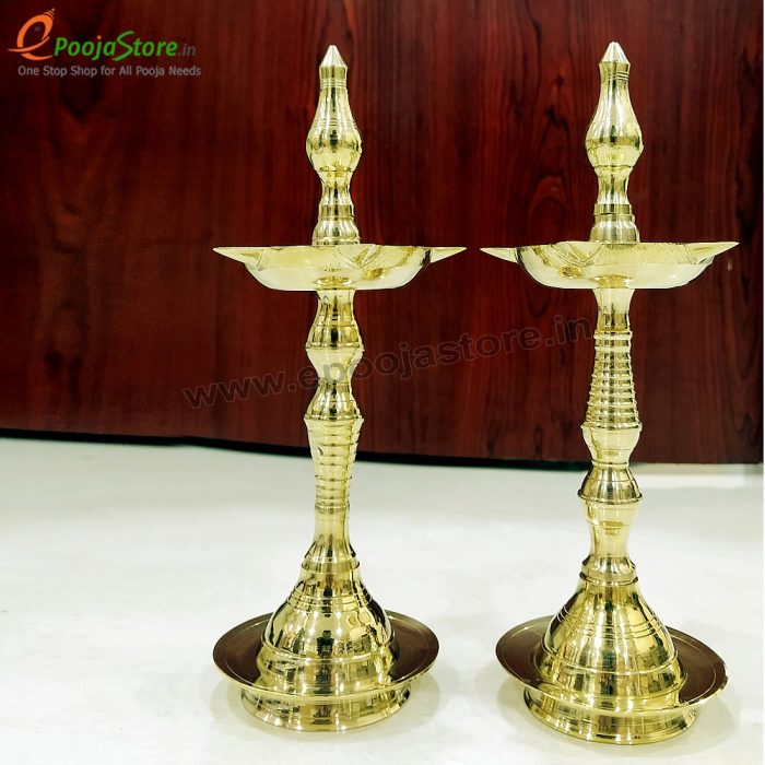 Brass Decorative Fancy Kerala Diya / Oil  Lamp
