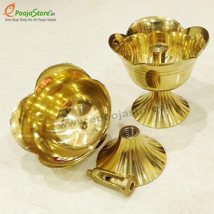 Rose Diyas (Small Size) (Pack Of 2 PCS) - Image 2