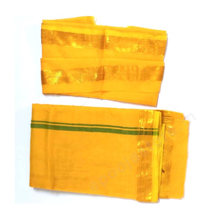 Dhoti and Uttareeyam For Small Idols - Image 3