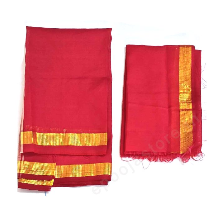 Dhoti and Uttareeyam For Small Idols - Image 2