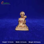 Copper Anjaneya Swamy Idol - Image 2