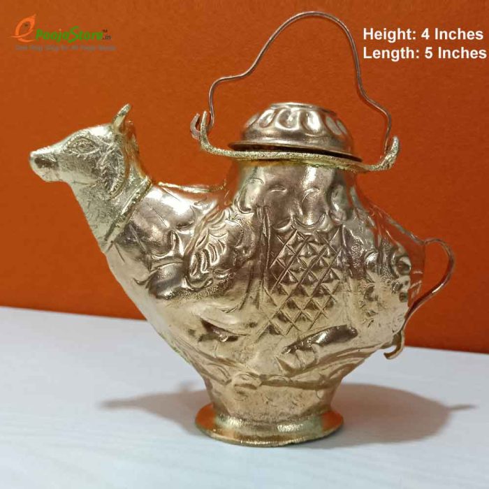 Gaumukhi Kamandalam (Cow Shaped) - Image 2