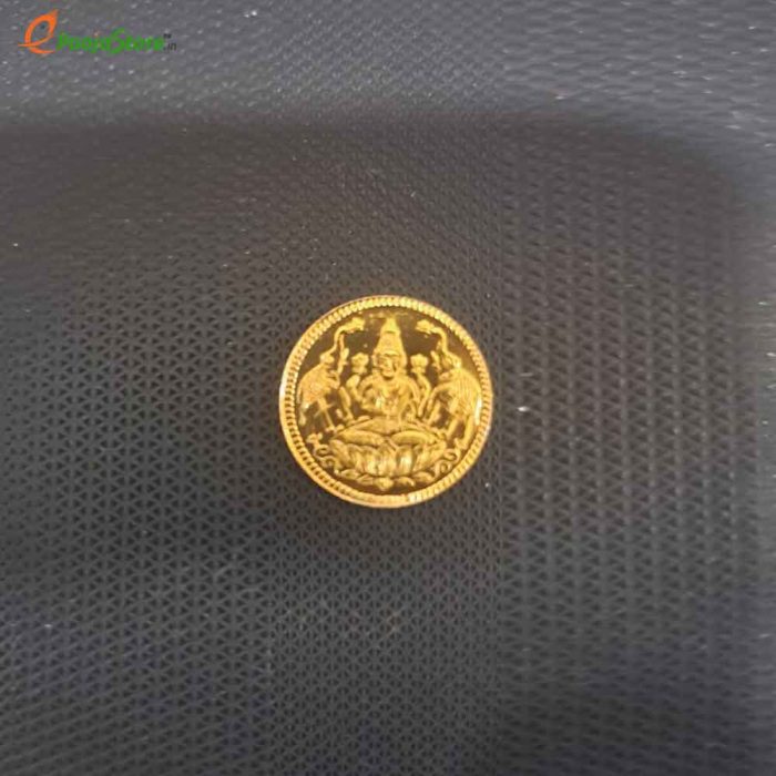 Lakshmi Kubera Dollar (Copper with Gold Coated) - Image 2