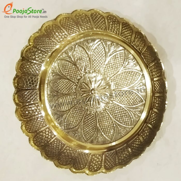 Pure Brass Vastu Fengshui Tortoise With Plate For Good Luck (Big) - Image 3