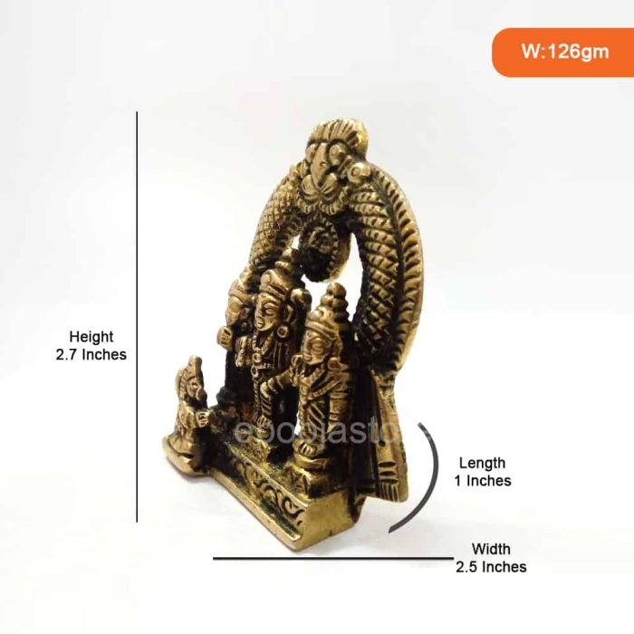 Ram Parivar With Hanuman Statue - Image 2