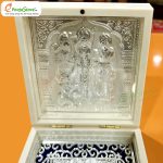 999 Silver Sri Rama Padukalu - Image 2