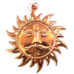 Surya Deva Wall Hanging ( Copper) - Image 2