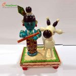 Sri Krishna With Cow