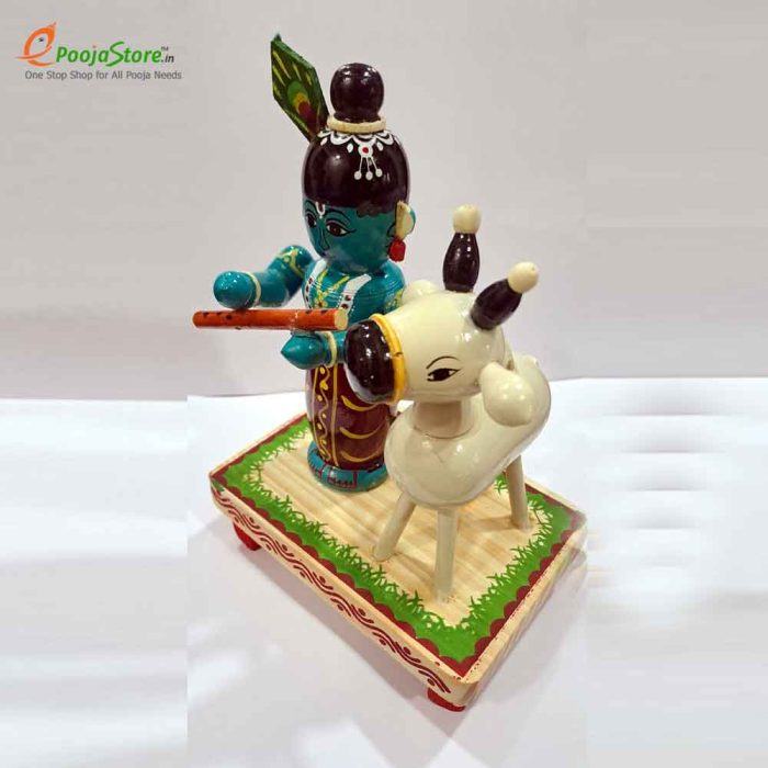 Sri Krishna With Cow - Image 3