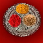 Decorative Pooja Thali Set - Image 3
