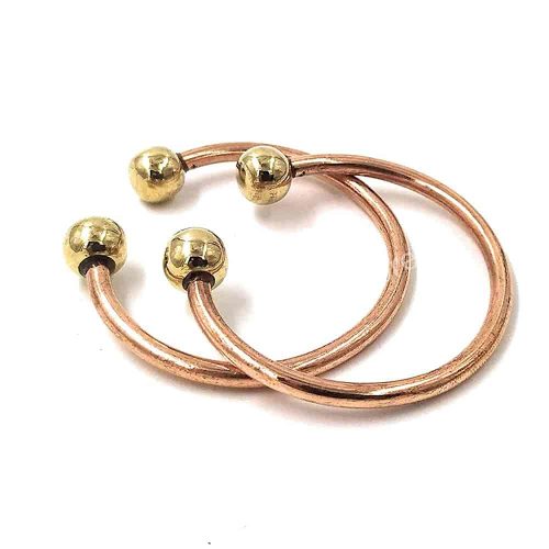 Pure CopperAdjustable Anklet / Leg Kada  for New Born Babies