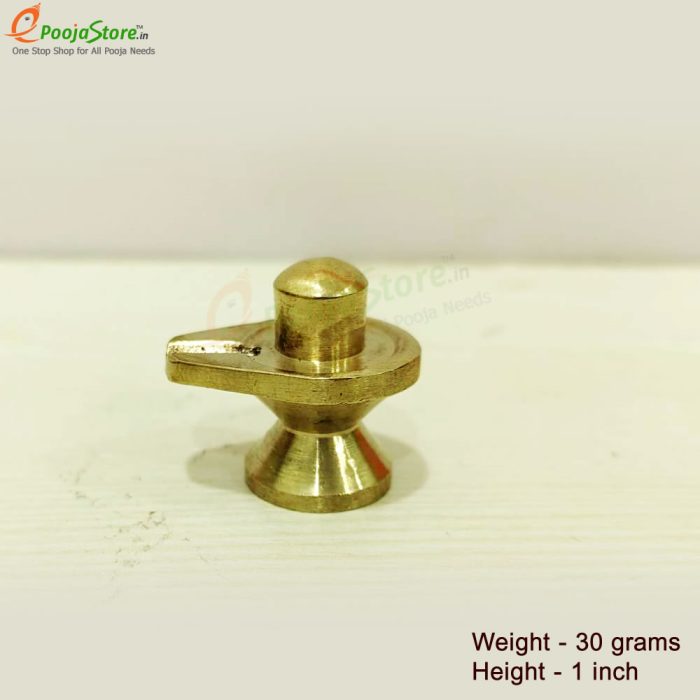 Brass Shiva Lingam  For Daily Puja - Image 3