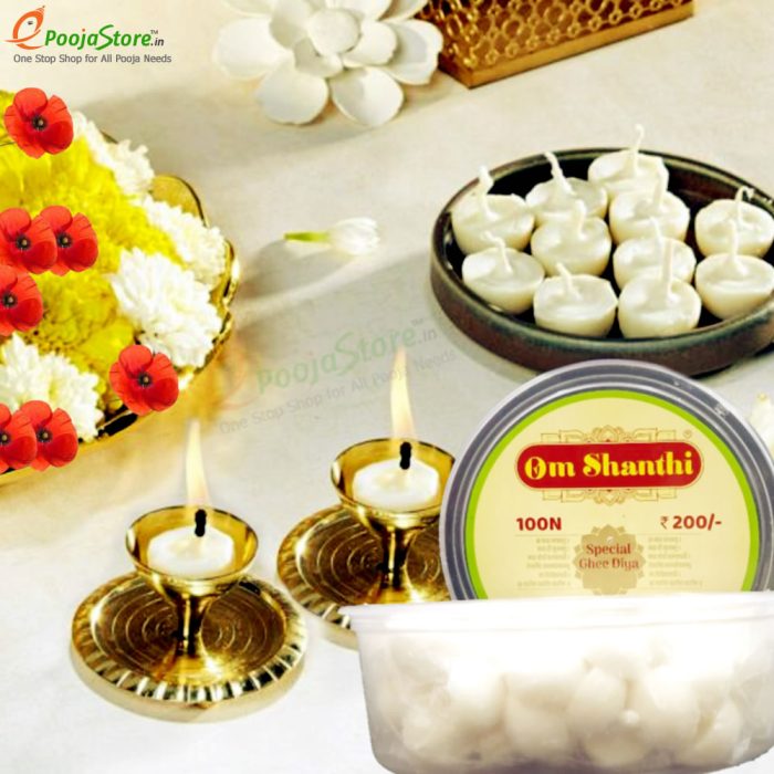Om Shanthi Ghee Diya - Image 2