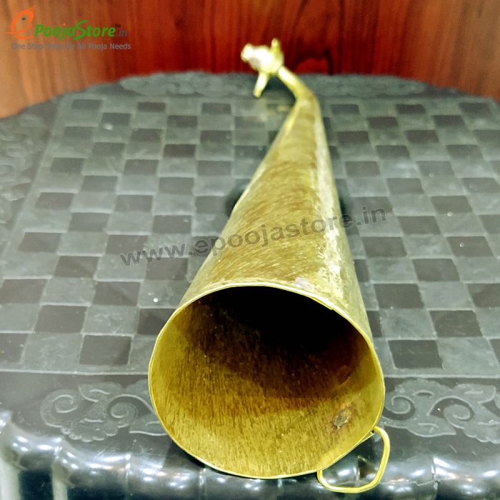 Pure Brass Gaumukhi Shringi for Abhishekam - Image 3
