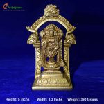 Antique Venkateshwara Swamy Idol with Makara Thoranam - Image 2
