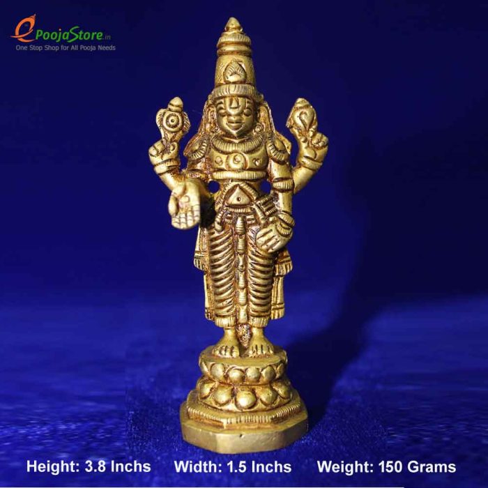 Antique Venkateshwara Swamy Idol - Image 2