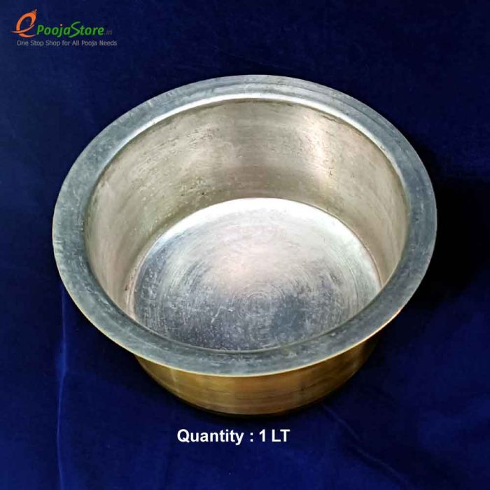 Brass Bowl Big - 1 Ltr - Image 2