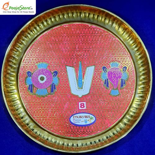 Shanku Chakara Brass Plate