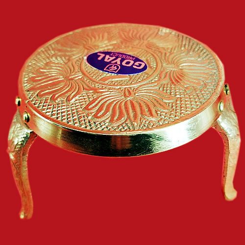 Brass Pooja Chowki