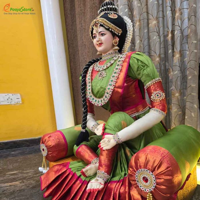 Beautiful Lakshmi Devi Idol (40 Inchs Size) - Image 3