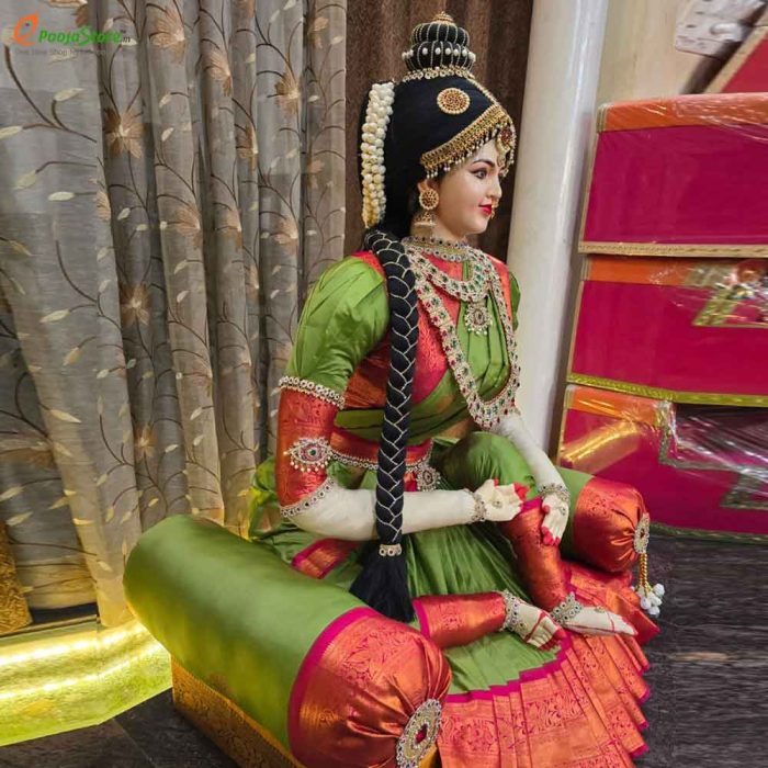 Beautiful Lakshmi Devi Idol (40 Inchs Size) - Image 5