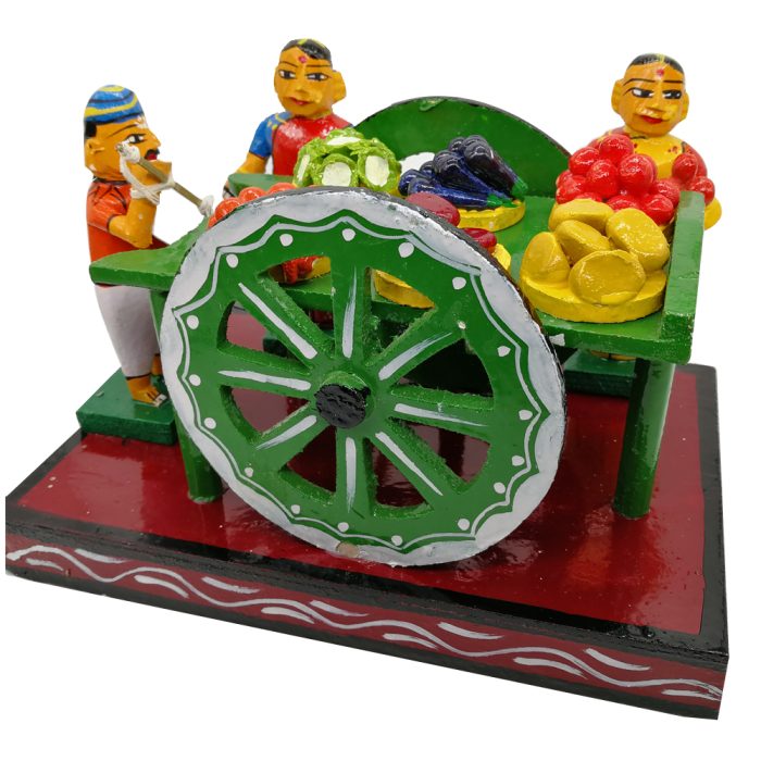 Vegetables Selling Cart - Image 3