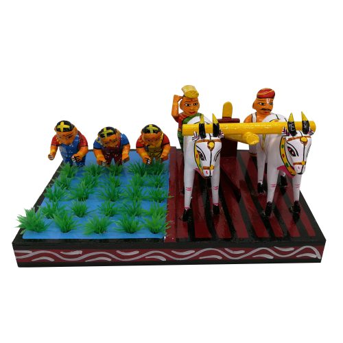 Traditional Farming Show Piece