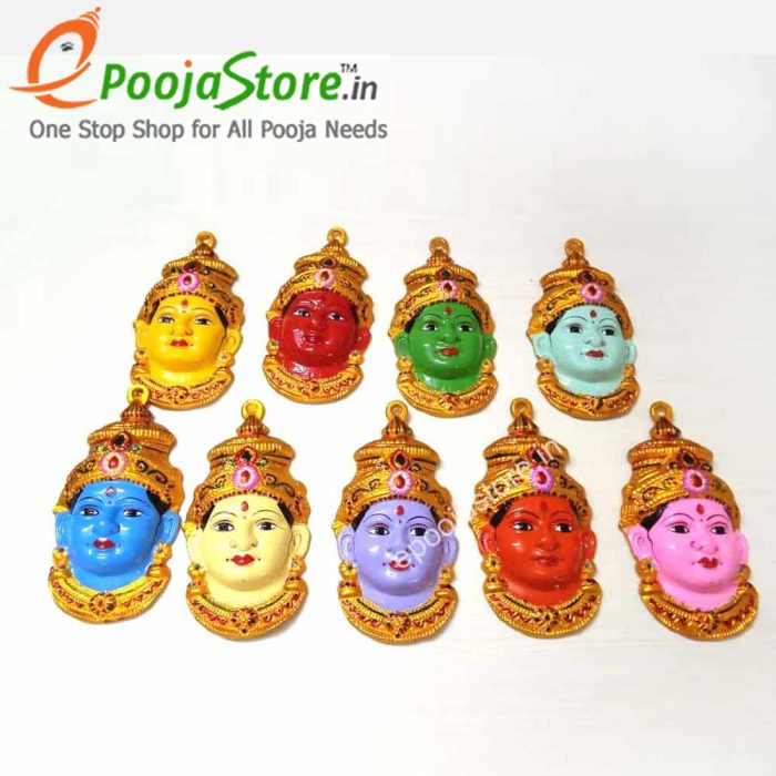 Navaratri Ammavari Faces (9 colors) - Image 2