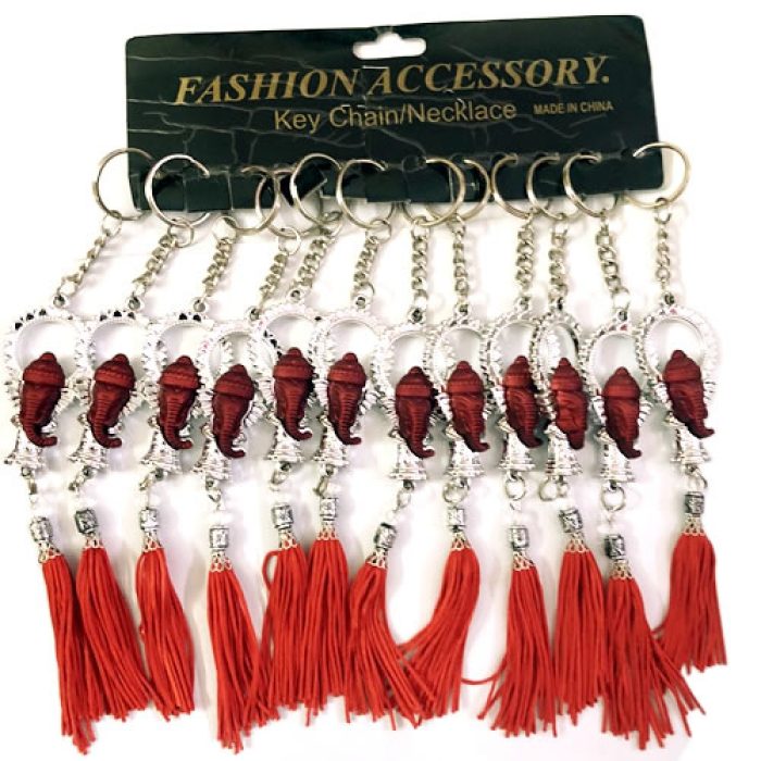 Ganesha Key Chain (Red) - Image 2