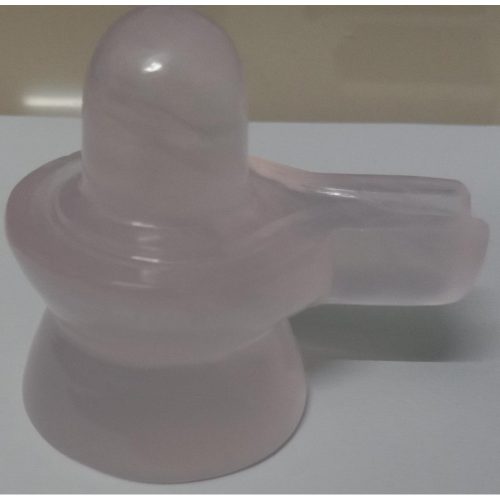 Rose Quartz Shivalingam