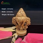 Brass Small Shankh Chakra Set - Image 3