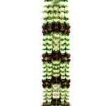 Decorative Artificial Flowers White and Purple Colour (73 Inchs) - Image 3