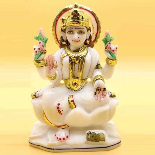 Lakshmi Devi Marble Idol