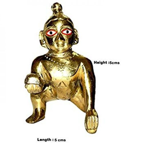 Laddu Bal Gopal  with Beautiful Poshak