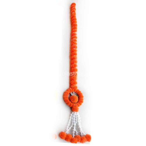 Artifical Marigold Flowers Hangings Ring