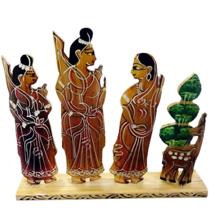 Lord Rama and Sita Decorative Stand