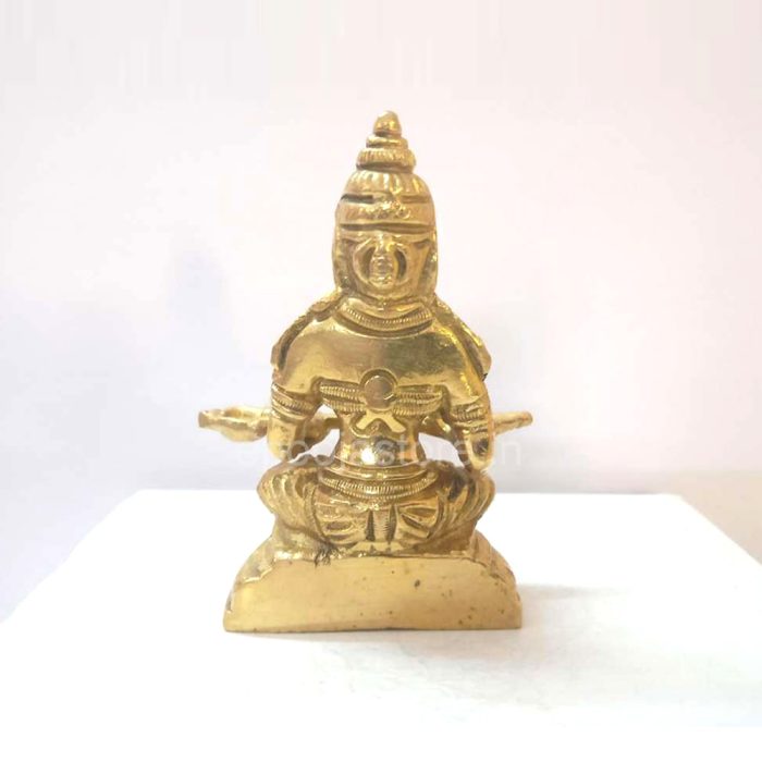 Annapurna Devi Idol Brass ( 3.5 inches) - Image 2