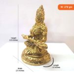 Annapurna Devi Idol Brass ( 3.5 inches) - Image 3