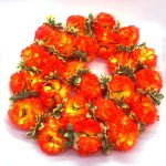 Decorative Artificial Flower Orange and Yellow Colour (73 Inches) - Image 2