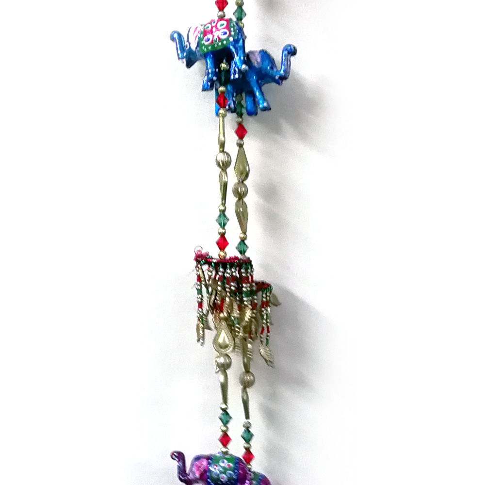 Handicraft Elephant Wall Hanging - Image 3